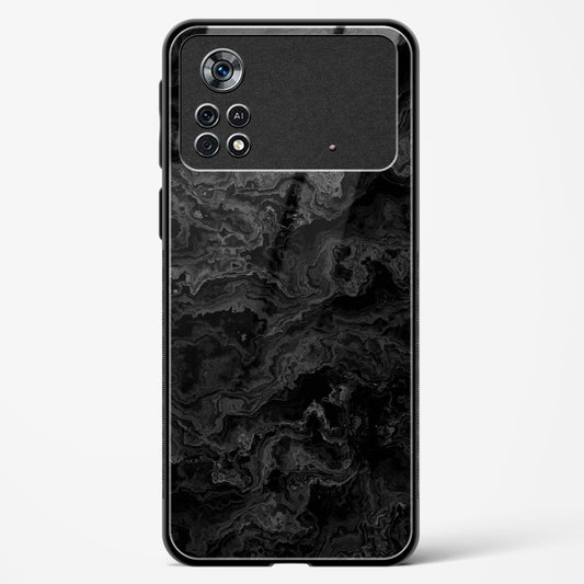 Charcoal Veil - POCO X4 Pro 5G Glass Gripper Case