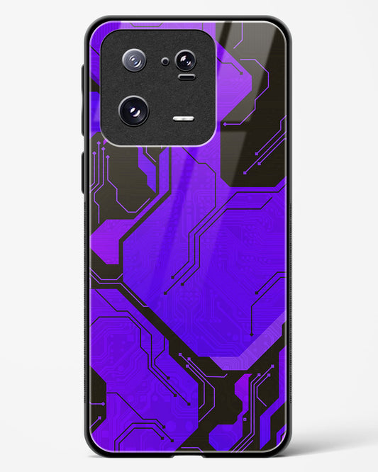 Purple Pulse - Xiaomi 13 Pro 5G Glass Gripper Case