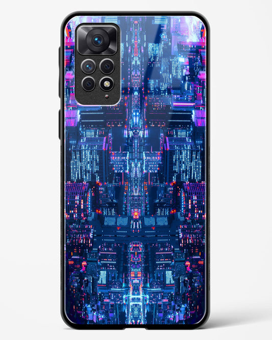 City Glitch - Redmi Note 11 Glass Gripper Case