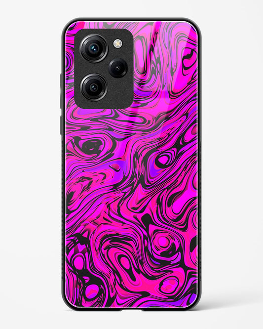 Colourful Liquid Vector - POCO X5 Pro 5G Glass Gripper Case