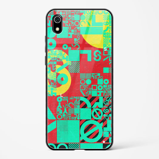 Orient Abstract - Redmi 7A Glass Gripper Case