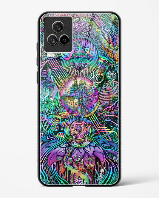 Trippy Galaxy - Vivo iQOO7 Legend 5G Glass Gripper Case