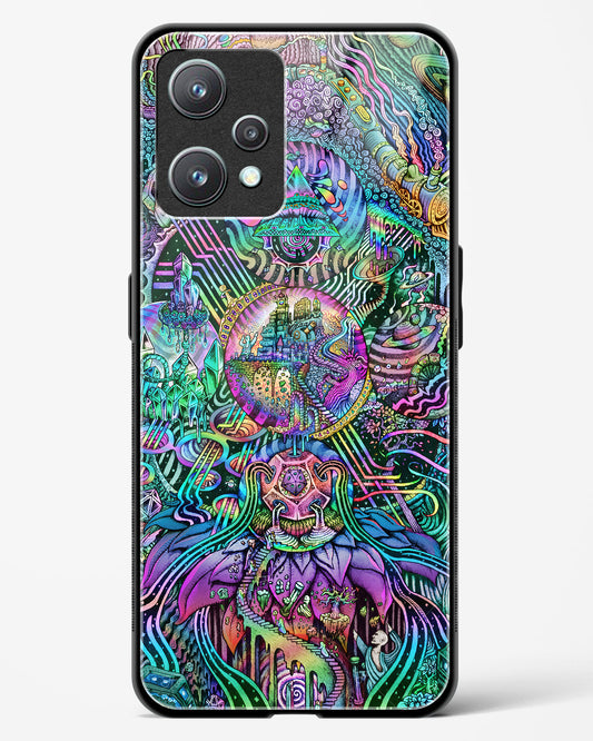 Trippy Galaxy - Realme 9 4G Glass Gripper Case