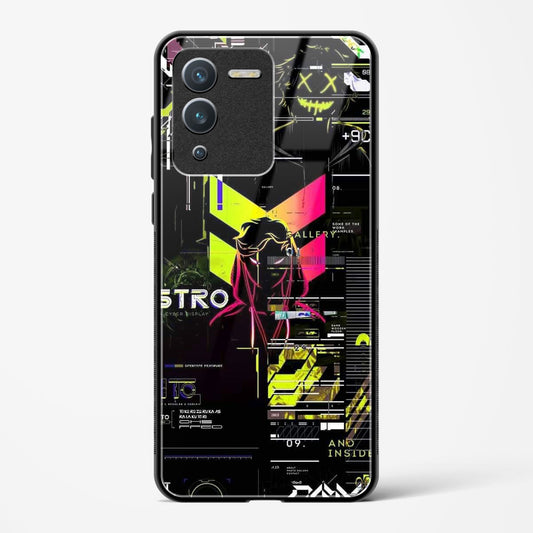 Cyber Boy Yellow - Vivo V25 Pro Glass Gripper Case