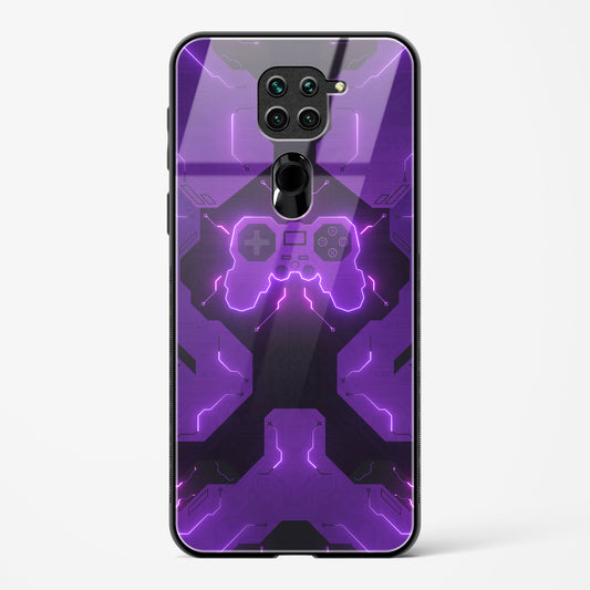 Violet Vortex - Redmi Note 9 Glass Gripper Case