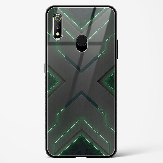 Green Horizon - Realme 3 Glass Gripper Case