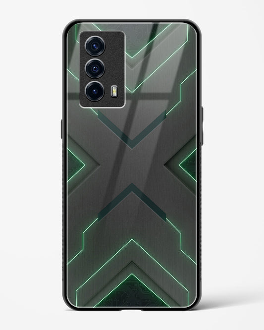 Green Horizon - Vivo iQOO7 Glass Gripper Case