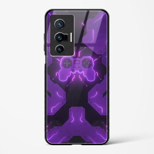 Violet Vortex - Vivo X70 Glass Gripper Case