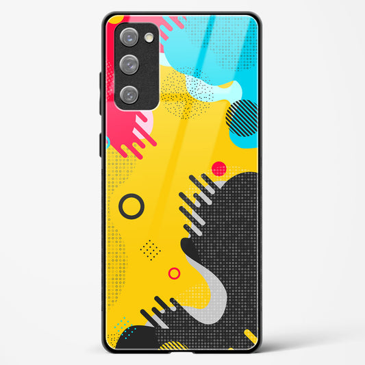 Boho Abstract - Samsung Galaxy S20Fe 5G Glass Gripper Case