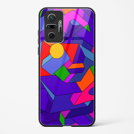 Geometric Chroma  - Redmi Note 10 Pro Max Glass Gripper Case