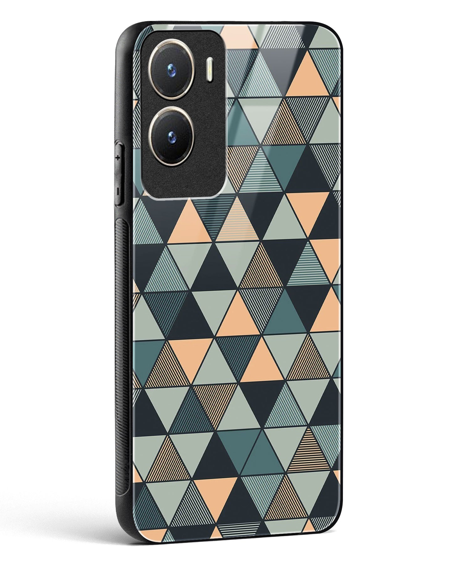 Triangle Mosaic - Vivo T2x 5G Glass Gripper Case