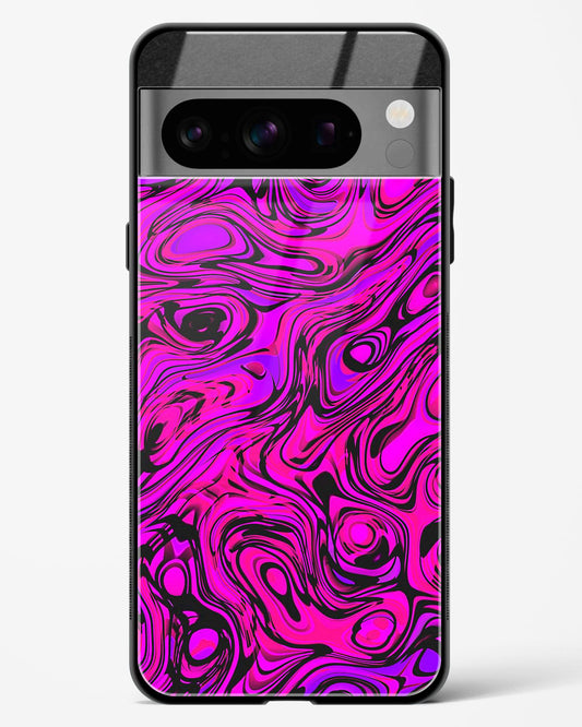 colorful stroke pattern - Google Pixel 8 Pro Glass Gripper Case