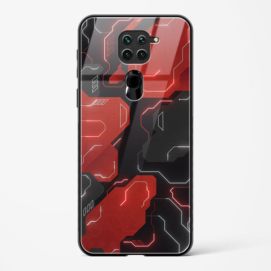 Gaming Rouge - Redmi Note 9 Glass Gripper Case