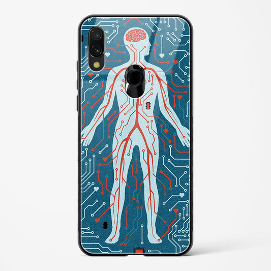 Cyber Med - Redmi Note 7 Pro Glass Gripper Case