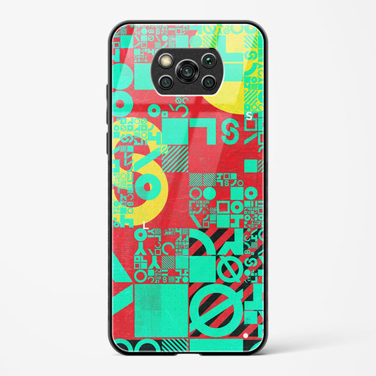 Orient Abstract - POCO X3 Pro Glass Gripper Case