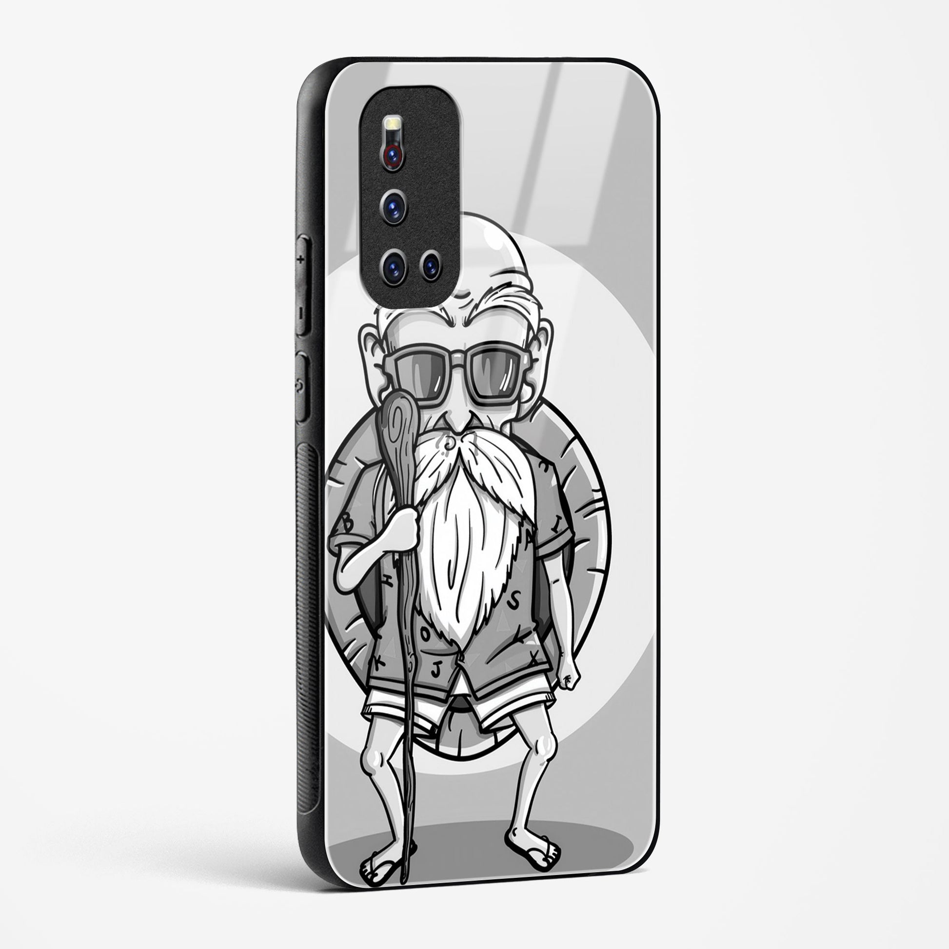 Turtle Hermit - Vivo V19 Glass Gripper Case