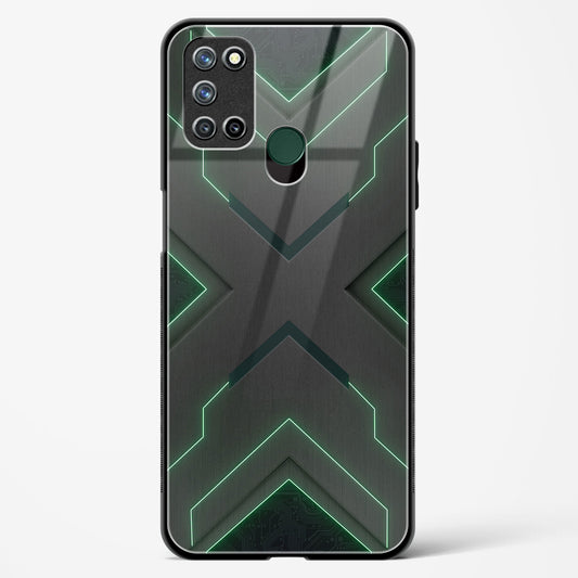 Green Horizon - Realme 7i Glass Gripper Case