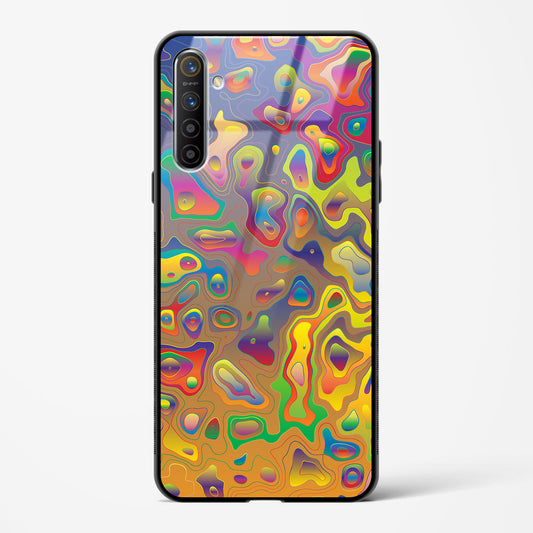 Contour Map - Oppo K5 Glass Gripper Case