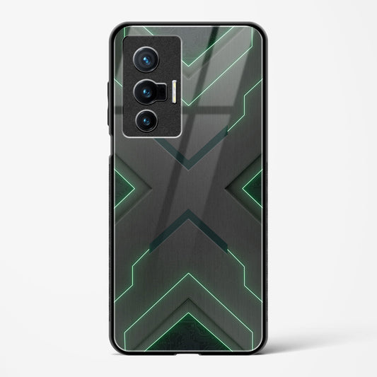 Green Horizon - Vivo X70 Glass Gripper Case