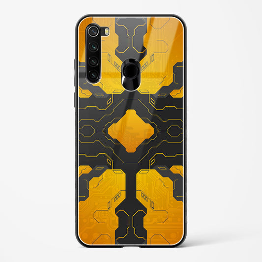 Amber Blaze - Redmi Note 8 Glass Gripper Case