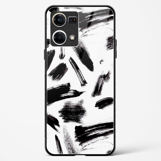 Ink Marks - Oppo F21 Pro 4G Glass Gripper Case