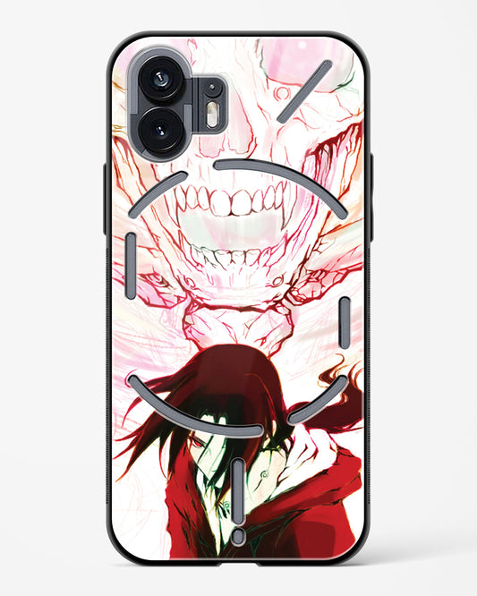 Crimson Gaze - Nothing Phone 2 Glass Gripper Case