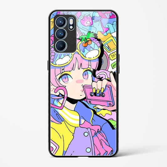 art station - Oppo Reno 6 Pro 5G Glass Gripper Case