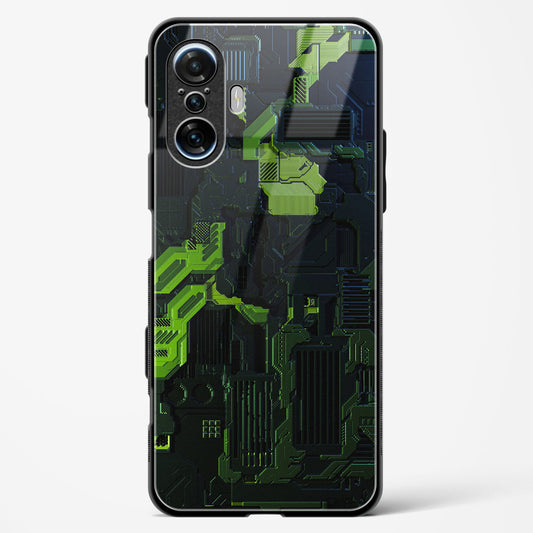 Shadowed Jade - POCO F3 GT Glass Gripper Case