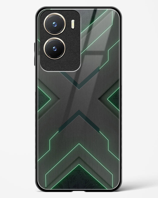 Green Horizon - Vivo T2x 5G Glass Gripper Case