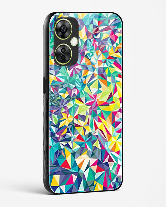 colorful geometric abstract - OnePlus Nord CE 3 Lite Glass Gripper Case