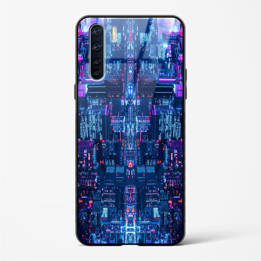 City Glitch - Oppo Reno 3 Glass Gripper Case