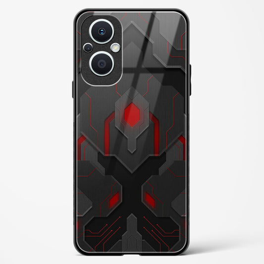 Obsidian Inferno - Oppo F21 Pro 5G Glass Gripper Case