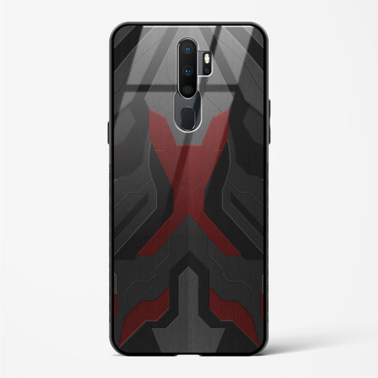 Ruby Rampage - Oppo A11x Glass Gripper Case