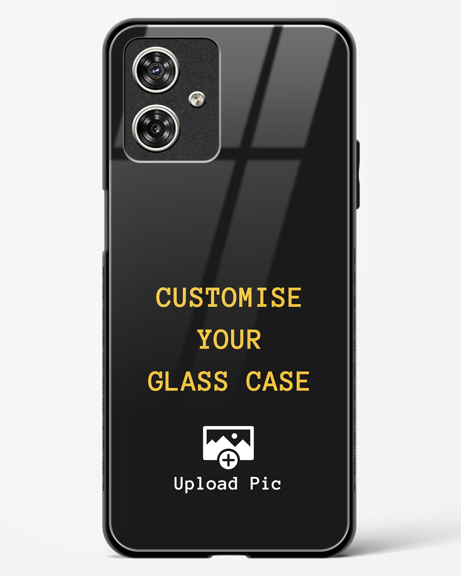 Customizable - Moto G54 5G Glass Gripper Case