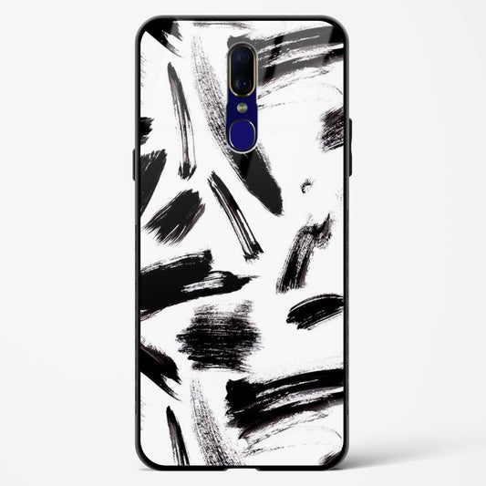 Ink Marks - Oppo F11 Glass Gripper Case