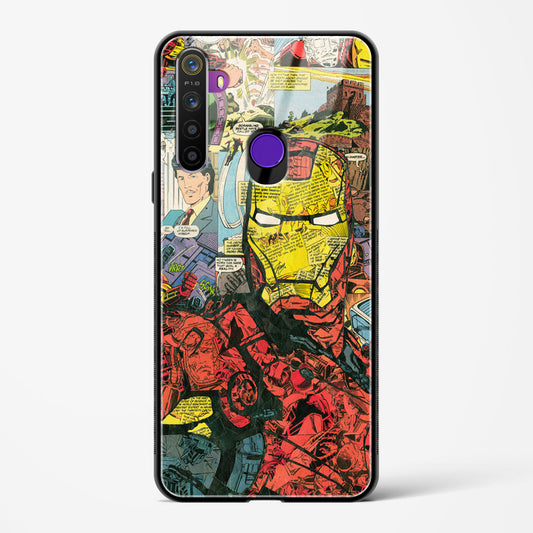 Iron Love - Realme 5 Glass Gripper Case