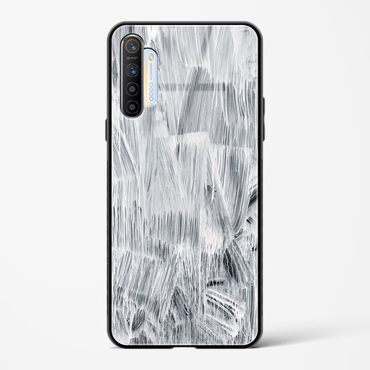 white paint - Realme X2 Glass Gripper Case