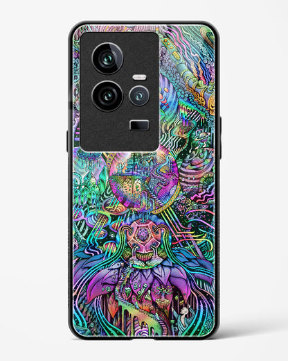 Trippy Galaxy - Vivo iQOO11 Glass Gripper Case