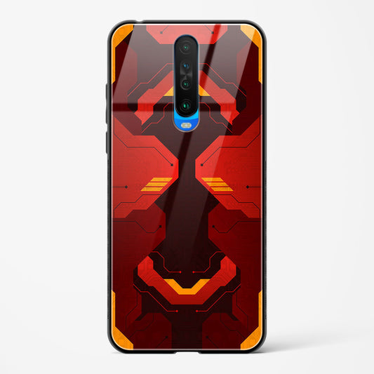 Flame Fusion - POCO X2 Glass Gripper Case