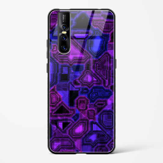 Twilight Fusion - Vivo V15 Pro Glass Gripper Case