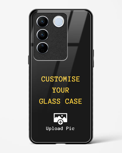 Customizable - Vivo V27 Glass Gripper Case