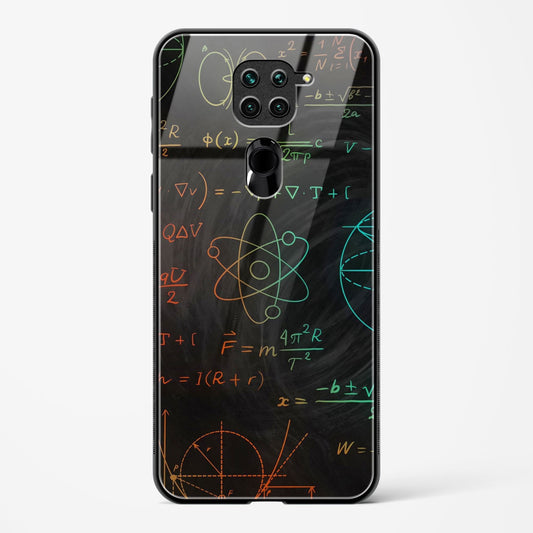 Physics Inky Black - Redmi Note 9 Glass Gripper Case