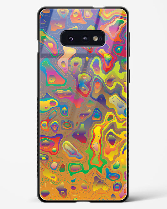 Contour Map - Samsung Galaxy S10e Glass Gripper Case