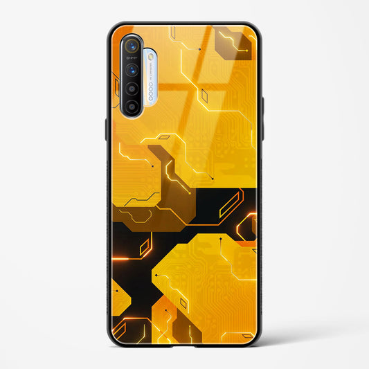 Solar Flare - Realme X2 Glass Gripper Case