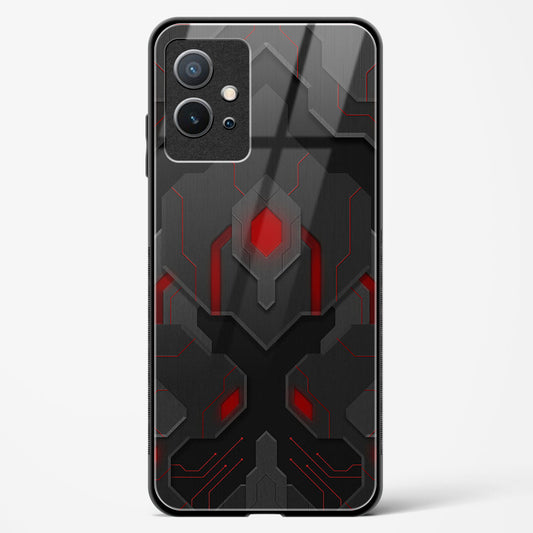 Obsidian Inferno - Vivo T1 5G Glass Gripper Case