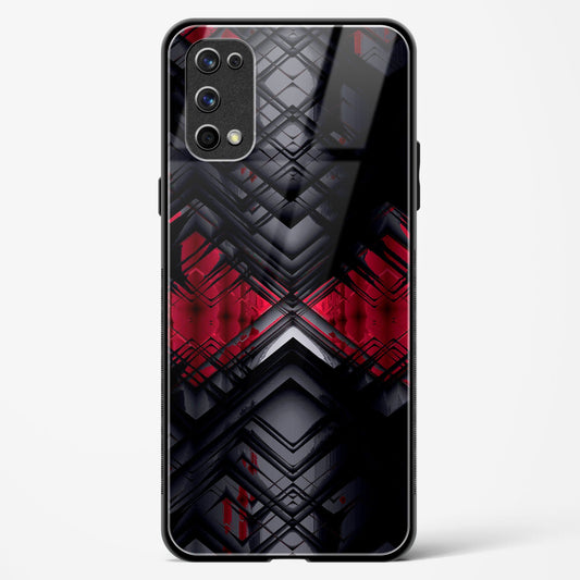 Red Eclipse - Realme 7 Pro Glass Gripper Case