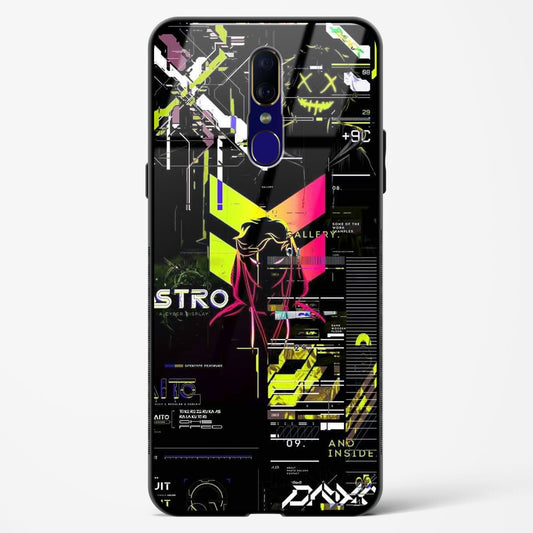 Cyber Boy Yellow - Oppo F11 Glass Gripper Case