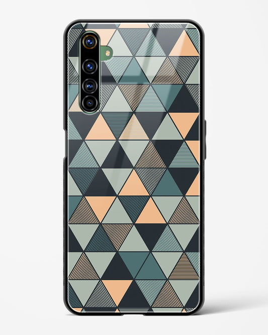 Triangle Mosaic - Realme X50 Pro Glass Gripper Case