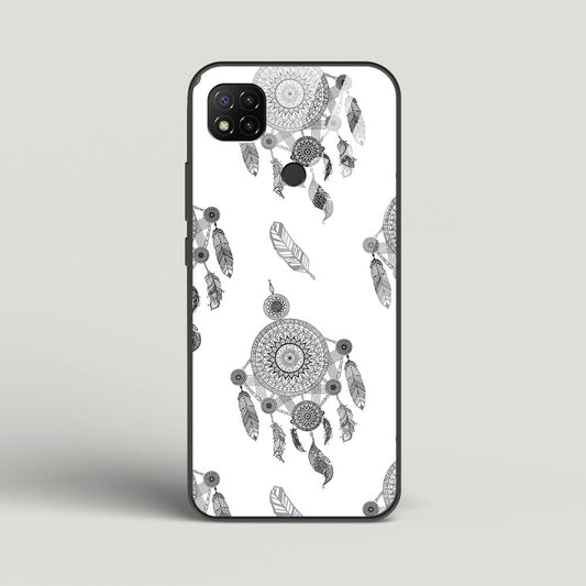 Dream Catcher - Redmi 9 Glass Gripper Case