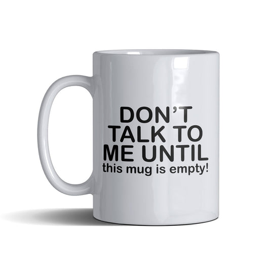 Empty Mug  - White Mug 